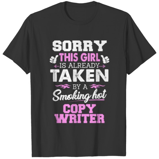 Copy Writer Shirt Cool Gift for Girlfriend T-shirt