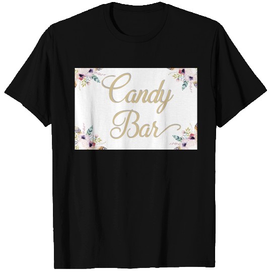 CANDY BAR BOHO WHITE T Shirts
