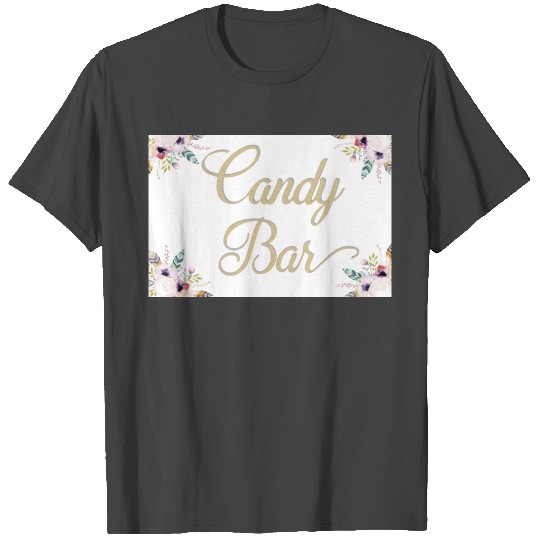 CANDY BAR BOHO WHITE T Shirts