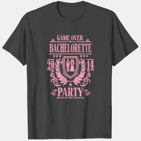 Bachelorette Game Over 2014 T Shirts