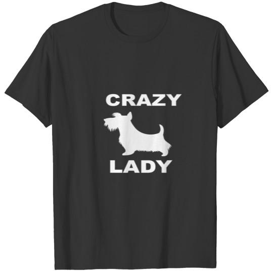 Crazy Dog Lady T-shirt