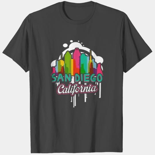 San Diego California T Shirts