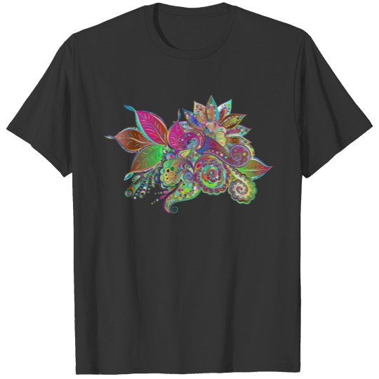 abstract plants floral T Shirts