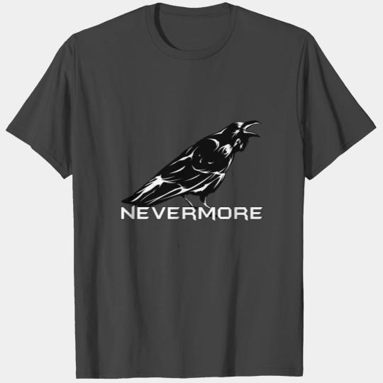 The Raven Nevermore Scary Design – Halloween Gift T Shirts