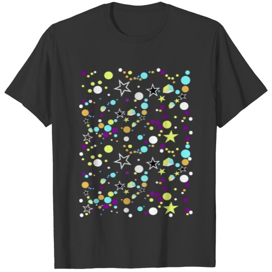 Spaced out pattern of joy 2 T-shirt