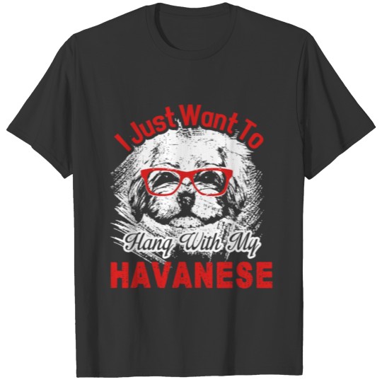 Hang With My Havanese Shirt T-shirt
