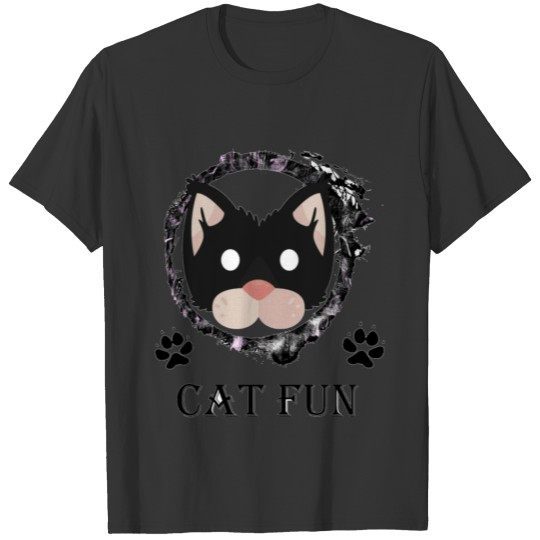 CAT FUN Designed for cat lovers T-shirt