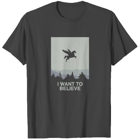 I Want to Believe 2 T Shirts