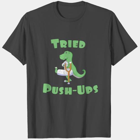 T Rex Hates Push Postal Service T Shirts
