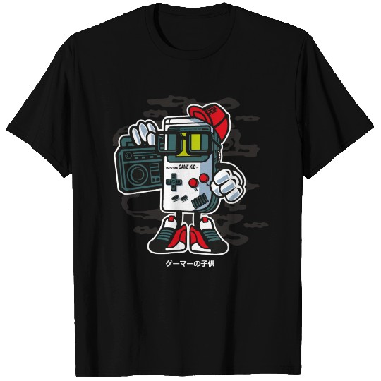 Comic funny Gameboy kid cool T Shirts
