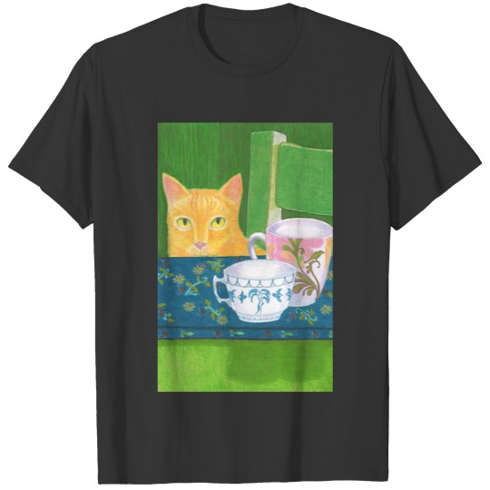 still life cat T Shirts