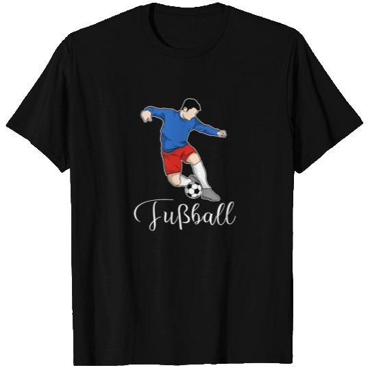 fussball German athletic cool gift idea T Shirts