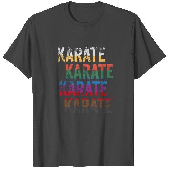 Funny Karate Design Karate Karate Karate Belt Colors Large Light T Shirts