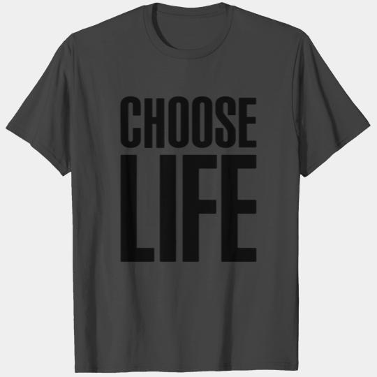 Choose Life Geek Swag Hipster Men Women Unisex Tan T Shirts