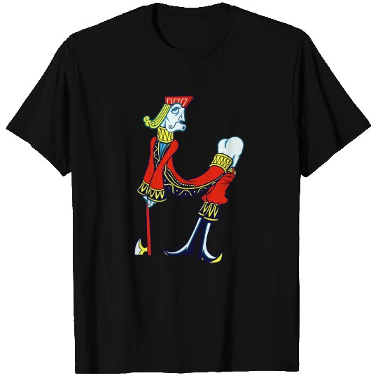Sexy Funny Card Character Drawing Jack Ass T Shirts