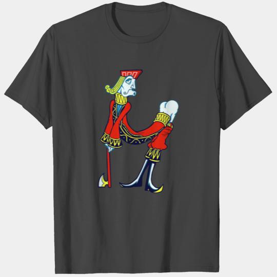 Sexy Funny Card Character Drawing Jack Ass T Shirts