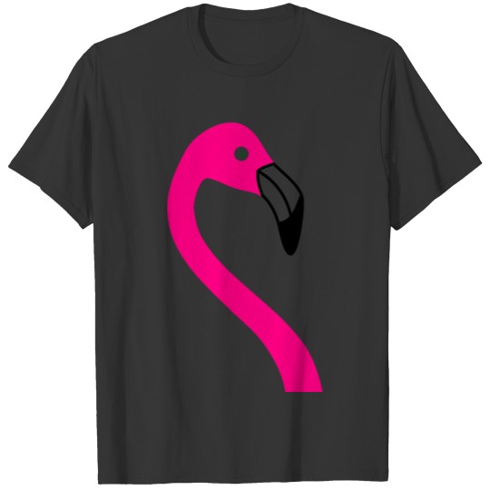 flamingo pink summer sun beach T Shirts