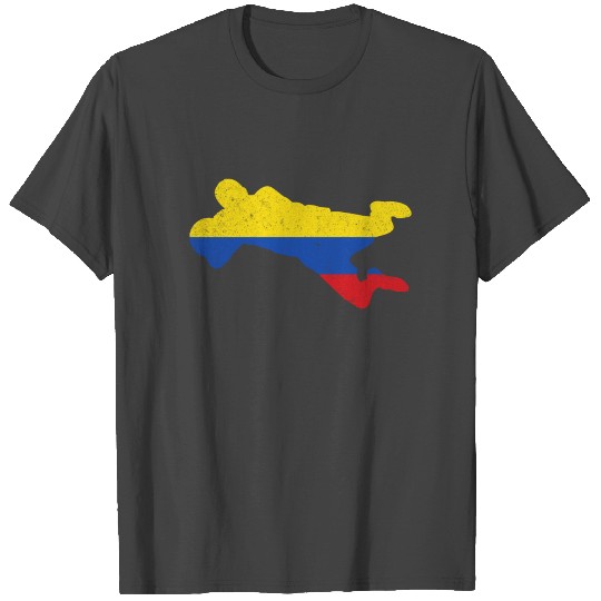 2018 Soccer Cup Colombia Flag COL Championship T Shirts