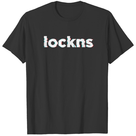 lockns colored text T-shirt