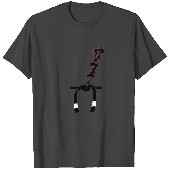 Funny Karate Design Karate Gi Black Belt Light T Shirts