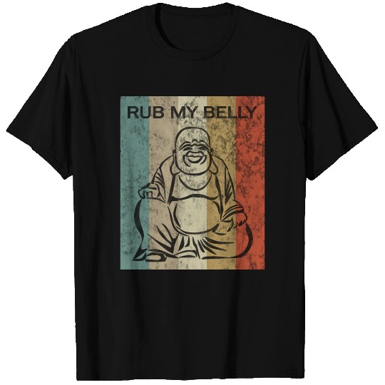 Buddha Luck Vintage Retro Style Grunge T Shirts