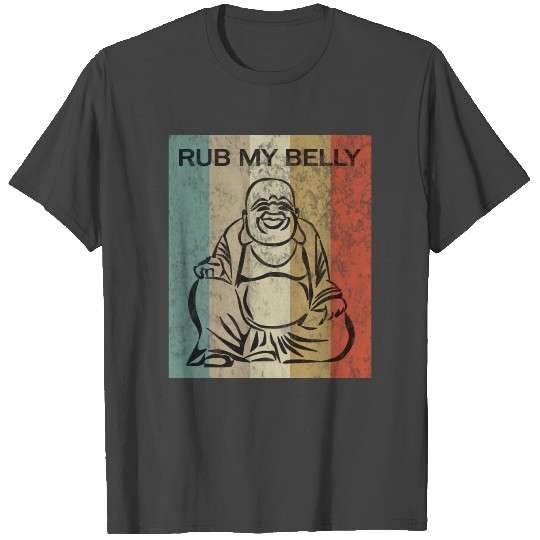 Buddha Luck Vintage Retro Style Grunge T Shirts