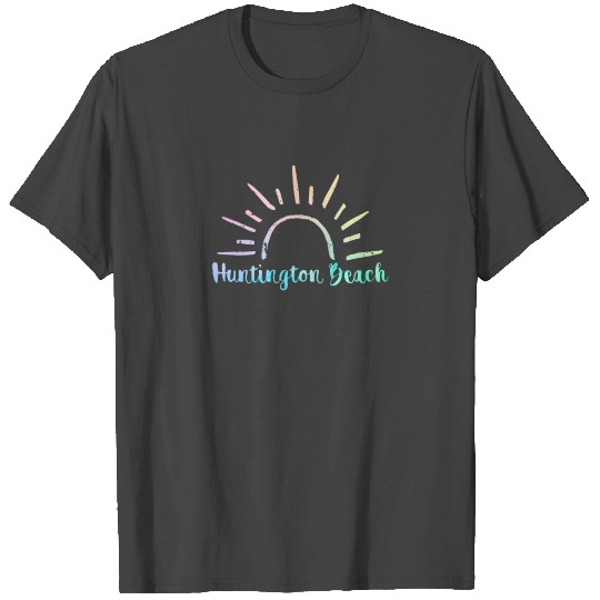 Huntington Beach Souvenir Design T Shirts