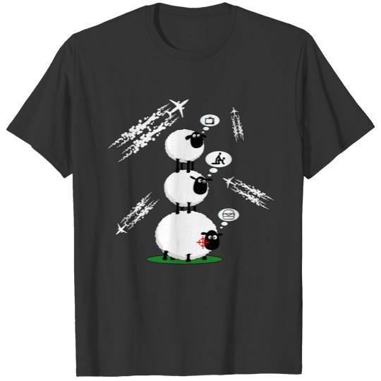 Conspiracy Sheeple T Shirts