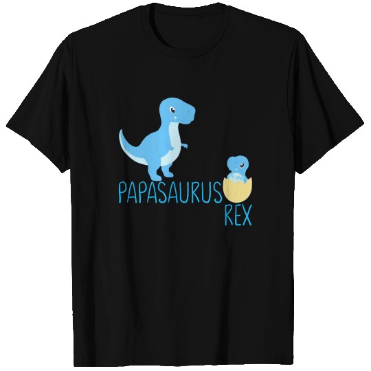 Funny Papasaurus Dad Babysaurus T Shirts