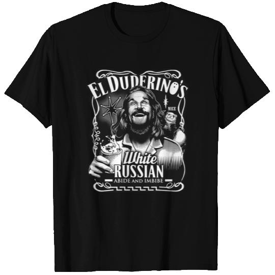 El Duderino's - White russian abide and imbibe t T Shirts