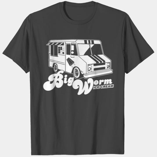 Ice cream - Big worm ice cream RV awesome T Shirts