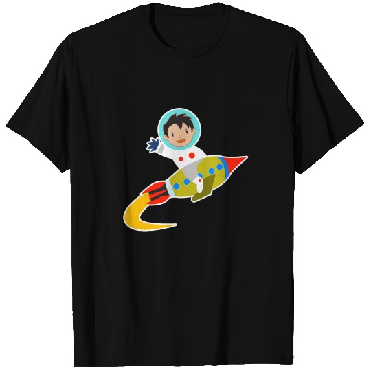wave rocket launch ride boy gift idea T Shirts