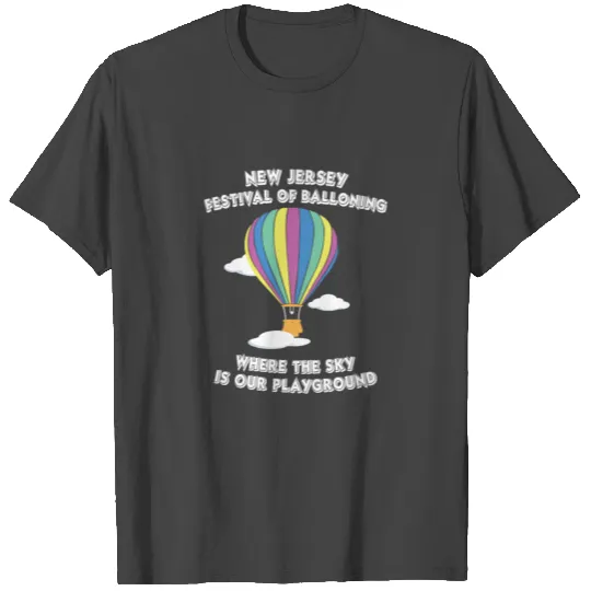New Jersey Festival of Ballooning July 2018 T Shirts