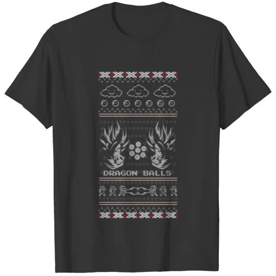 Dragon ball - Ugly Christmas Sweater T Shirts