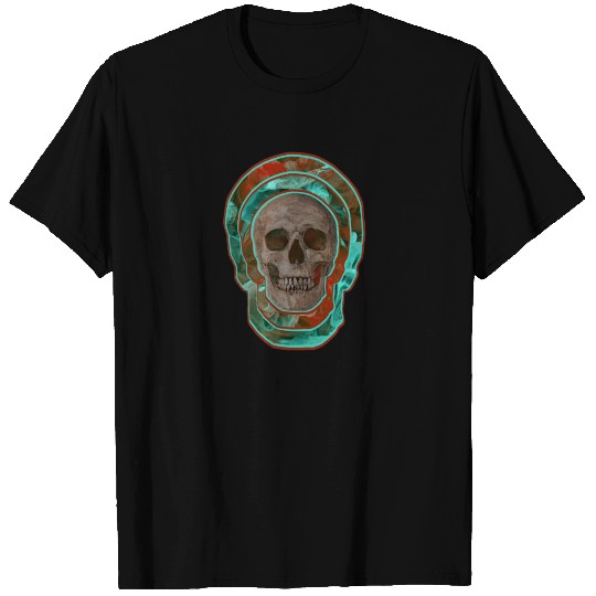 Psychedelic skull RC T Shirts