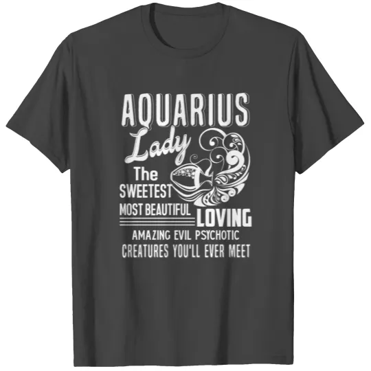Aquarius Lady T Shirts