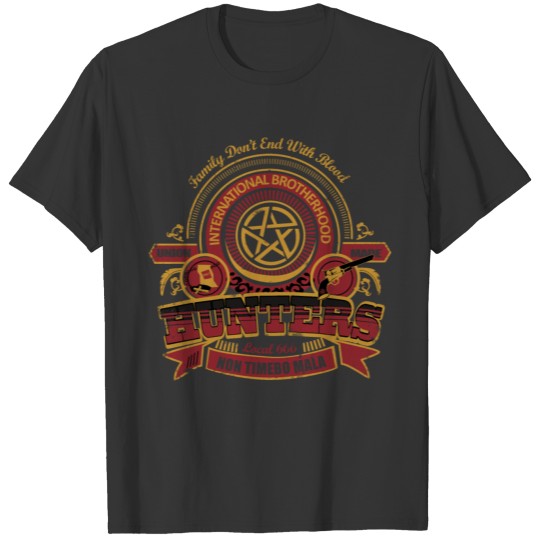 Supernatural - Family don't end with blood t - s T Shirts