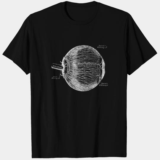 Vintage Human Eye Anatomy T Shirts