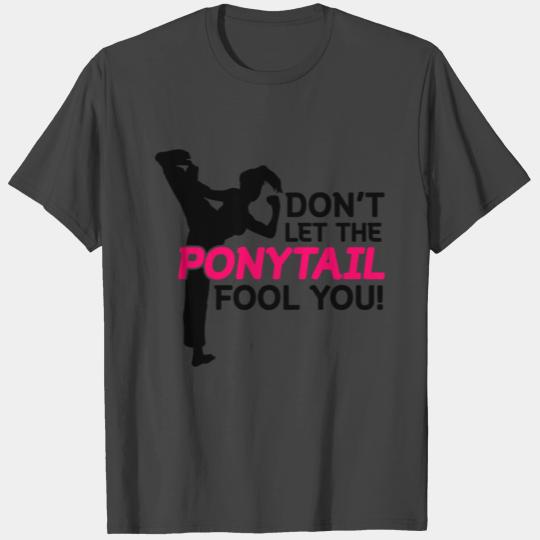 Karate Dont Let The Fool You Pink Martial Arts Dark T Shirts