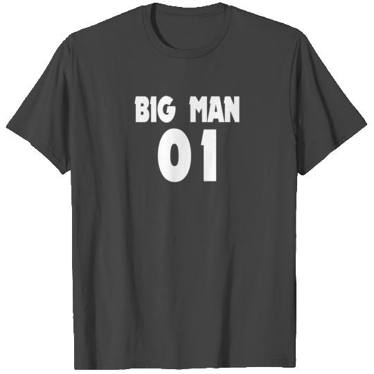 Big Man Little Man Father Son Matching T Shirts