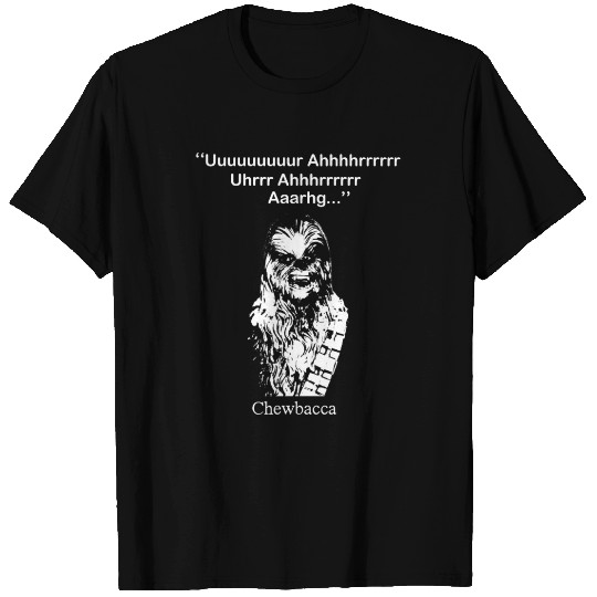 Chewbacca T - T Shirts - Star Wars fan