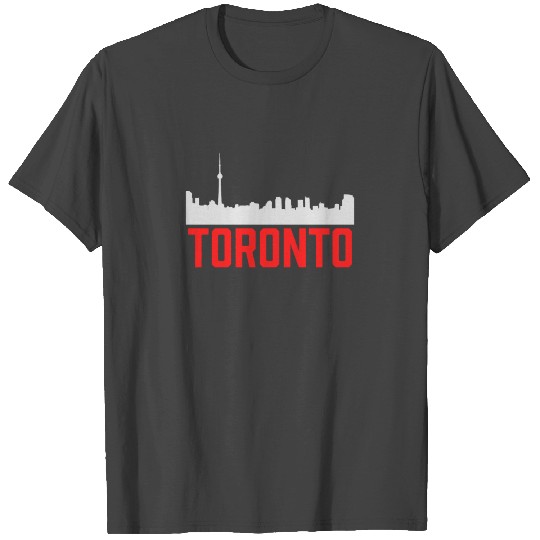 Toronto Skyline Ontario City Canada Proud Canadian T Shirts