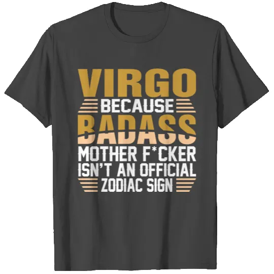 Virgo Zodiac Sign T Shirts