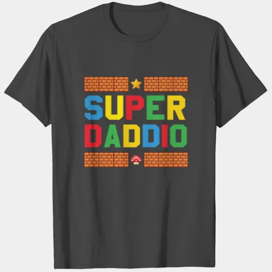 Super Daddio Fathers Day T Shirts