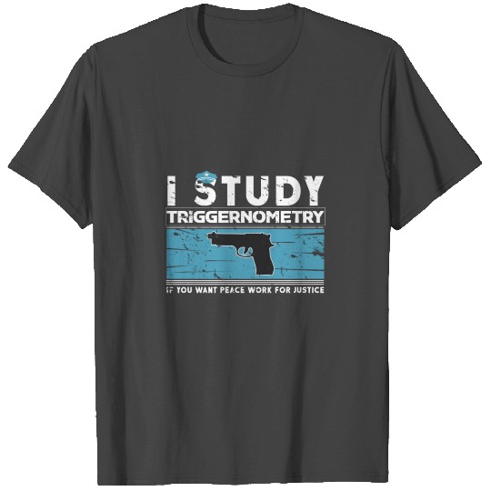 Police Gun Triggernometry T Shirts