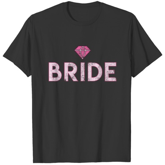 Bride Bachelor Party JGA Gift Wedding diamond T-shirt