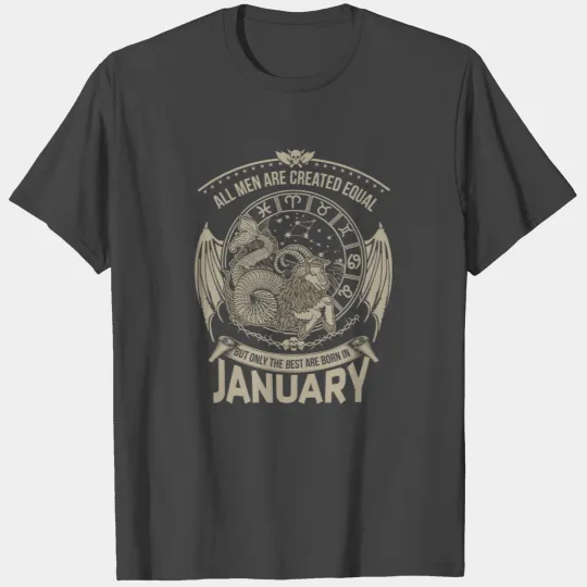 Capricorn - Best are borne in January T Shirts