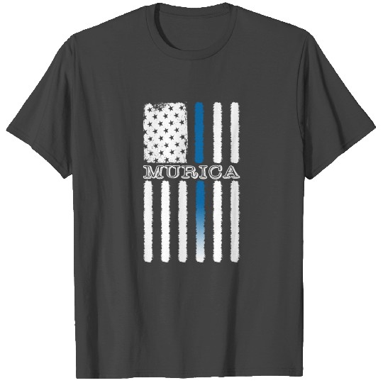 Murica American Flag T Shirts Funny Proud Merica