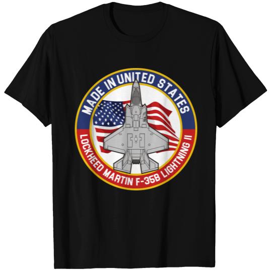 Lockheed Martin F-35B Lightning II - Made in USA T Shirts