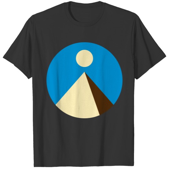 Pyramid with Sun T Shirts